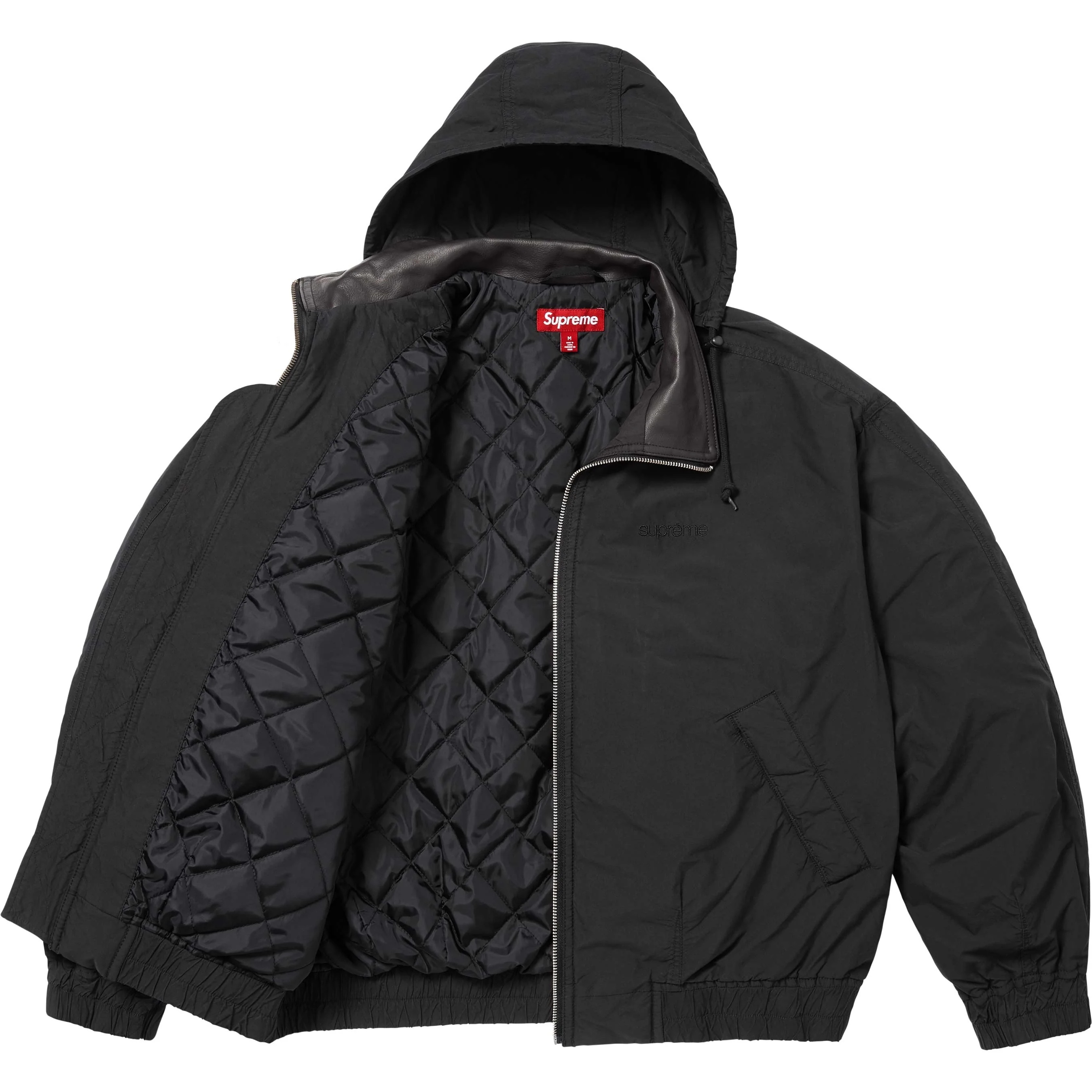 Leather Collar Utility Jacket view 13